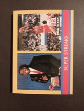 1990-91 NBA Hoops - Inside Stuff Michael Jordan, Magic Johnson #385