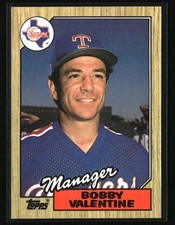 1987 Topps #118 Bobby Valentine