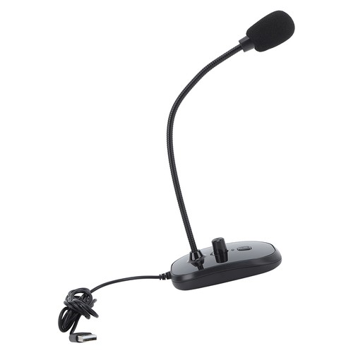 USB Computer Microphone PC Conference Gaming Recording Live Streaming Wired M UK - Picture 20 of 22