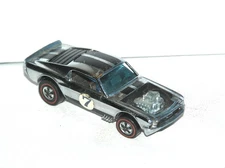 1970 Hot Wheels Redline CLUB KIT Boss Hoss Mustang CHROME SOLID but READ!