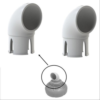 Kunststoff drehbare Wassereinlassdüse für Intex Pools - 38 mm einfache Install
