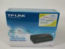 TP-Link ADSL2+ Ethernet/USB Modem Router Sealed NOS