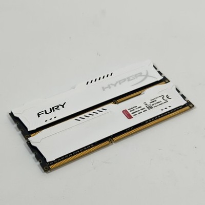 Kingston HyperX Fury weiß 8GB 2x4GB DDR3 1866MHz Desktop RAM HX318C10FW/4
