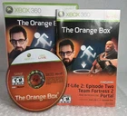 The Orange Box Half Life 2 Microsoft Xbox 360 Complete In Box CIB Tested Valve