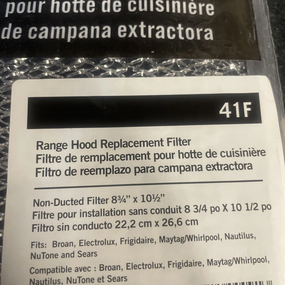 Broan Neutone 41F Hood Filters ( QTY 2 ) - Image 2 of 3