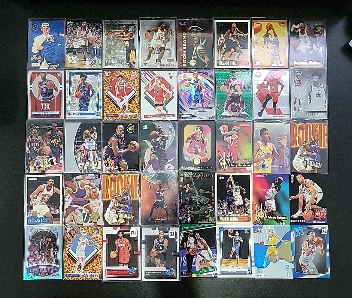 Cooper Flagg Rookie Anthony Edwards Michael Jordan Huge Lot Lebron Prizm Auto Rc view 6