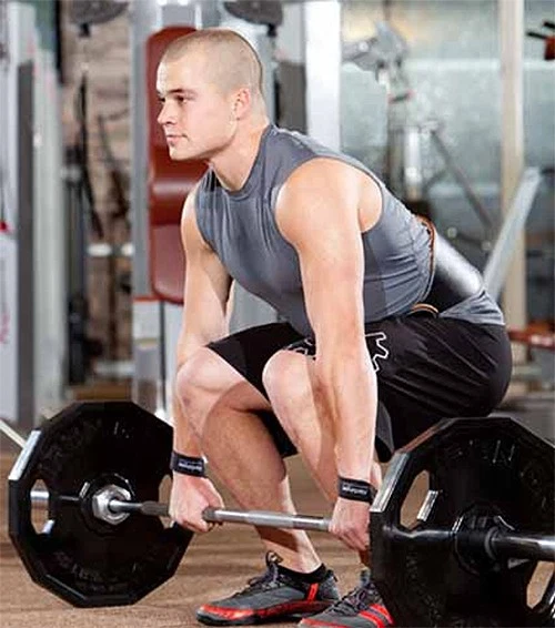 Correas de levantamiento de pesas acolchadas antideslizantes Harbinger Big Grip Foto 3 de 3