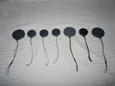 Lot of 7 Canon Lens cap caps for cameras and camcorders 5 