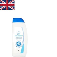 Sulfate-Free Anti-Dandruff Shampoo & Conditioner 2-in-1, 500ml for Everyday Use 5.98 per litre