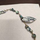 V 20 14 K GF Gold Filled  Abalone 22 Inches Necklace — photo 2