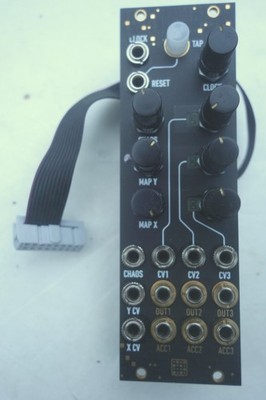 uGrids microGrids Mutable Instruments Grids 8HP Clone Black & Gold Panel