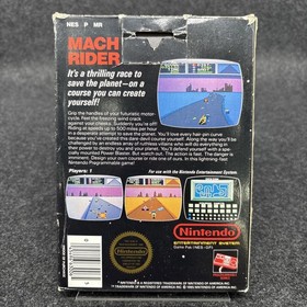 Mach Rider 5-Screw Version W/Hang tab (NES) - Authentic CIB Great Condition