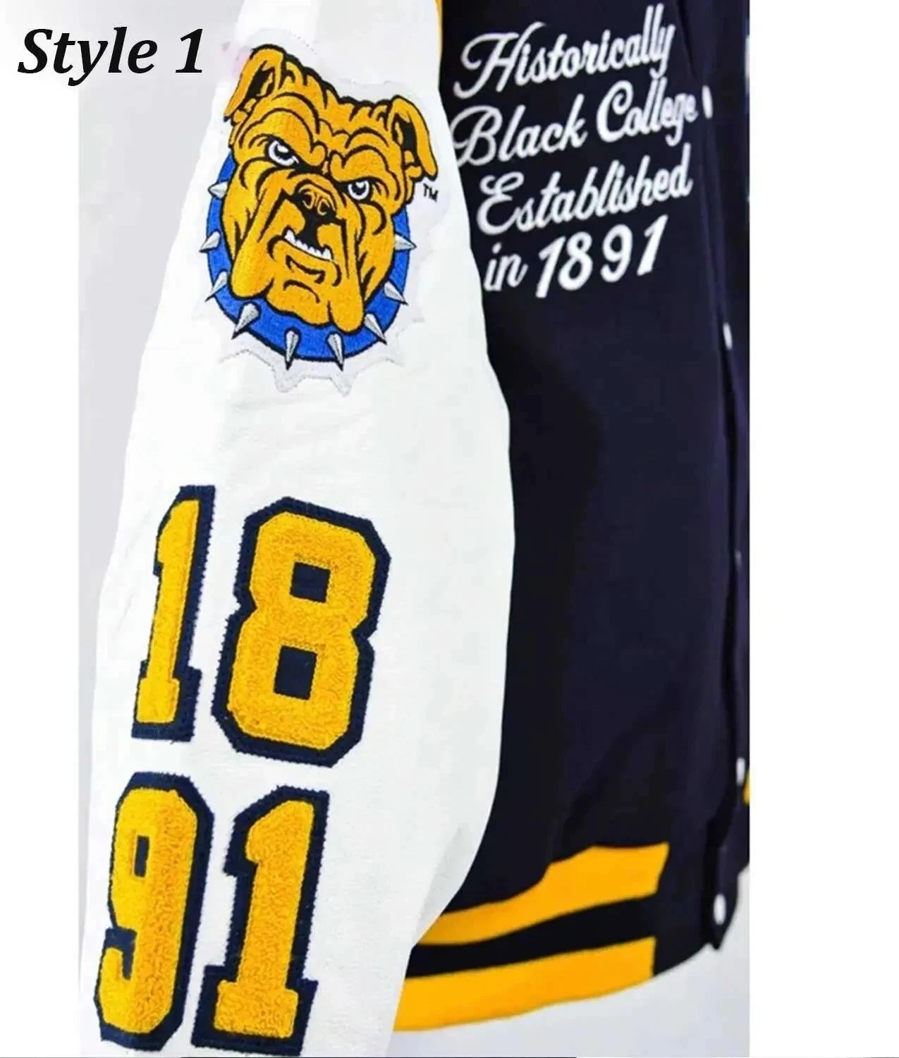 N Carolina State University Aggie Pride Baseball Varsity Jacket (Not Satin, Not Wool, Not Leather)