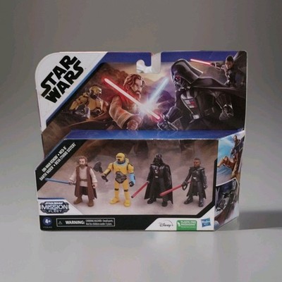 Hasbro Star Wars Mission Fleet Obi-Wan Kenobi Darth Vader Action Figure Set