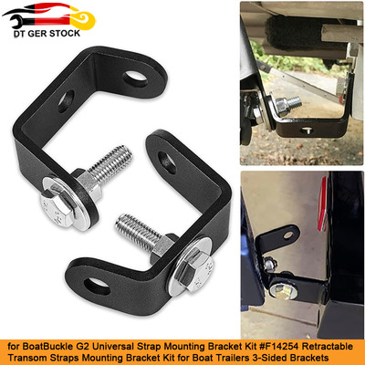 for BoatBuckle G2 Universal Strap Mounting Bracket Kit #F14254 Retractable