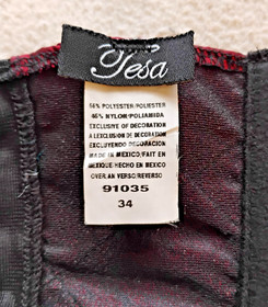 2 Beautiful Tesa Corsets Burgundy Olive Sexy Women's Intimates Waist Trainers M