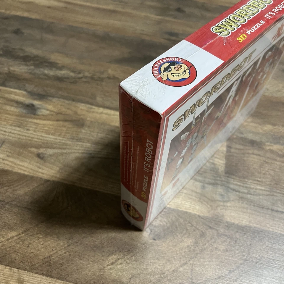 NUEVO Robot Puzzle Chucklesnort Swordbot 3D 143 Piezas De Colección Foto 4 de 4