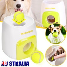 Tennis Ball Machine Automatic Fetch Throwing Roll Out Dog Balls Launcher Thrower