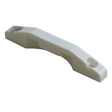 Composite Window Sash Keeper for V-4220 Lock 2-1/16" Screw Holes Beige White