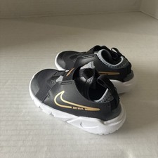 Nike Toddler Flex Runner 2 Black White - DJ6040-002 Size 7C