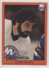 1993-94 Chemical Bank New York Islanders Alumni Clark Gillies HOF 0q3