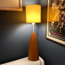 Vintage Table Lamp MidCentury Modern Minimalist Scandinavian Style Fully Working