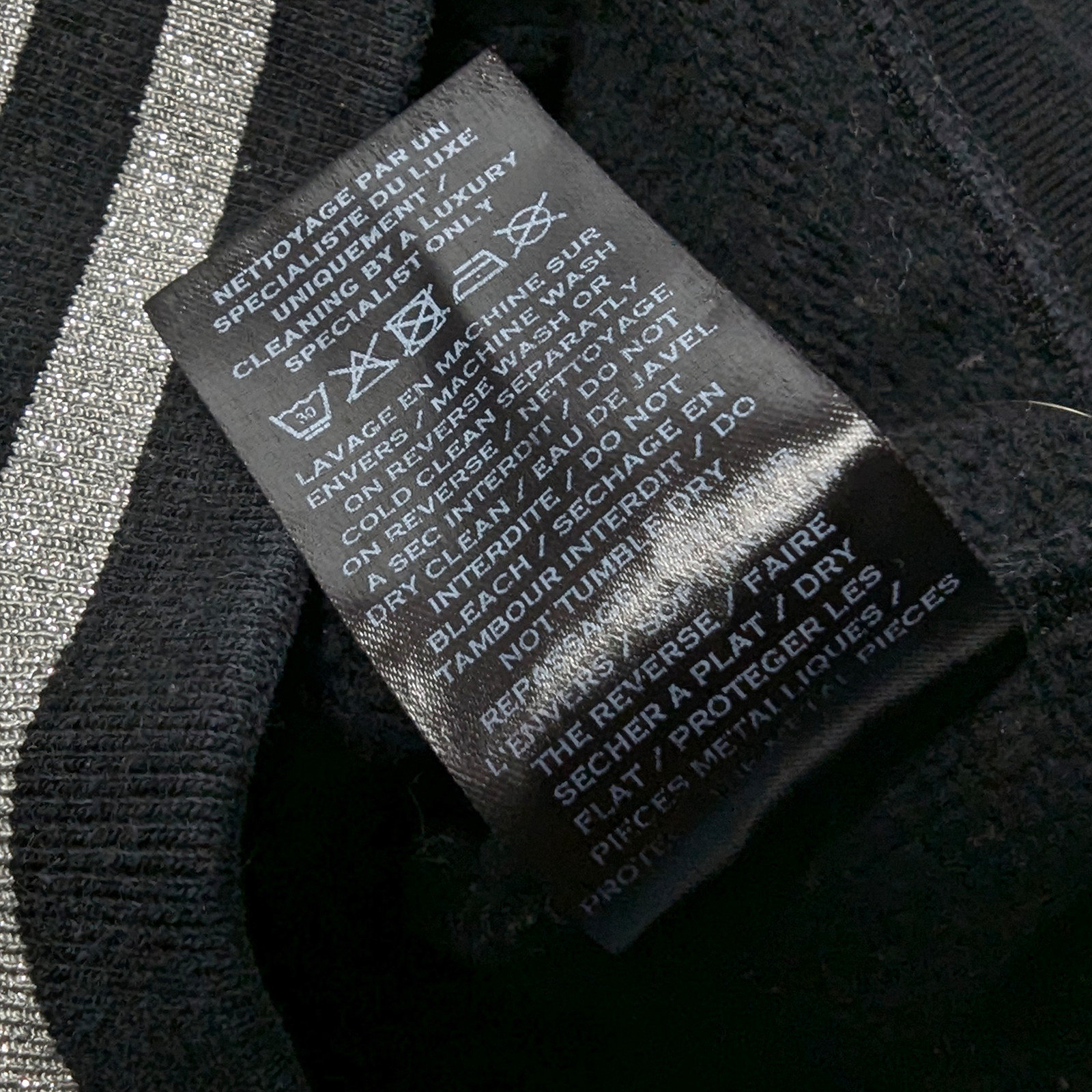 Balmain Crest Logo Drawstring Pullover Sweater Sw… - image 16