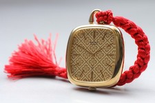 [Near MINT] SEIKO 16-1840S Small Pendant/Pocket Watch Qz Gold Tone Vintage JAPAN