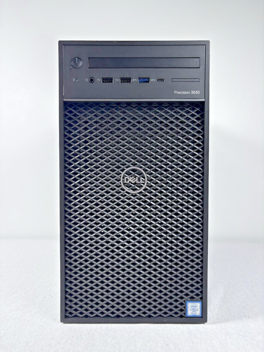 Dell Precision 3630 Tower Intel i5-8500 @ 3.0Ghz 16GB RAM 256GB