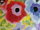 MONA VIVAR 11x14 Contemporary Expressionist Floral Original Acrylic Painting — photo 4
