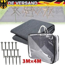 Vorzeltteppich Outdoor HDPE Campingteppich Teppich Camping Wetterfest Zelt Boden