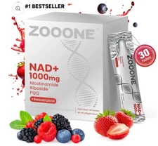 Wow😱😨 1 Zooone NAD+ 1000mg ENERGY, FOCUS & LONGEVITY Exp:05/27