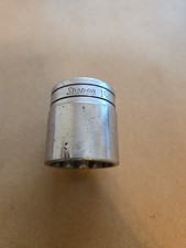 Snap On 1/2" Drive 1-5/16" 12PT SAE Shallow Chrome Socket USA SW-421