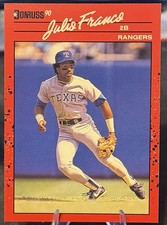 1990 Donruss - Julio Franco #142