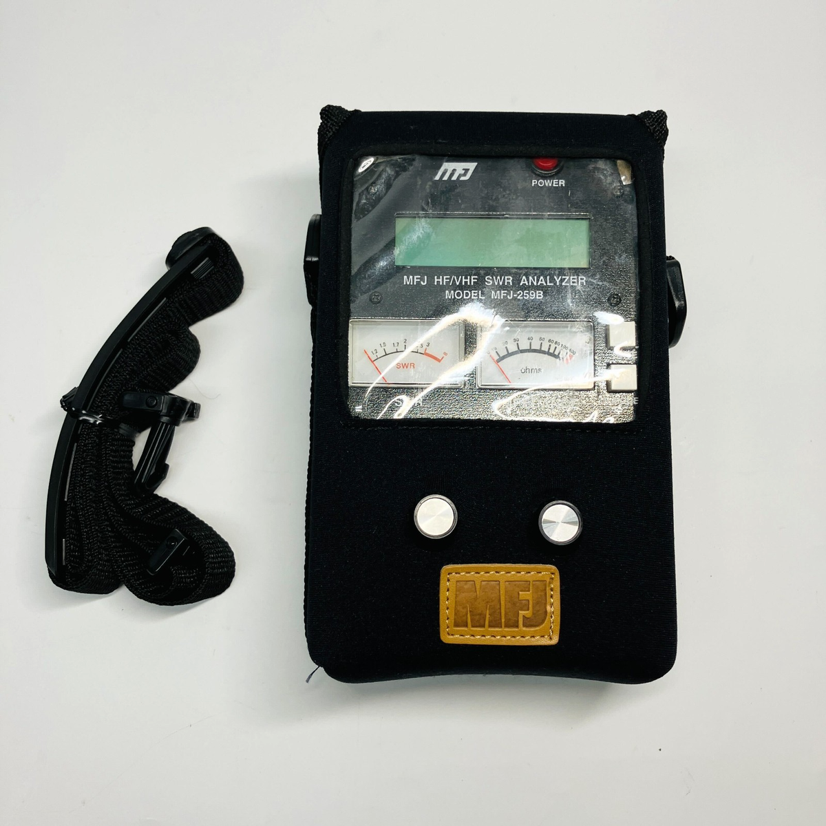 MFJ-259B HF VHF SWR Antenna Analyzer Meter Tester for Ham Radio