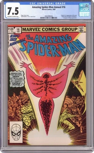 Amazing Spider-Man Annual #16D CGC 7.5 1982 4065996004