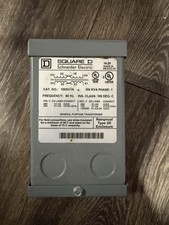Square D 100SV1A 240VAC; 480VAC Input Dry Type Power Distribution Transformer