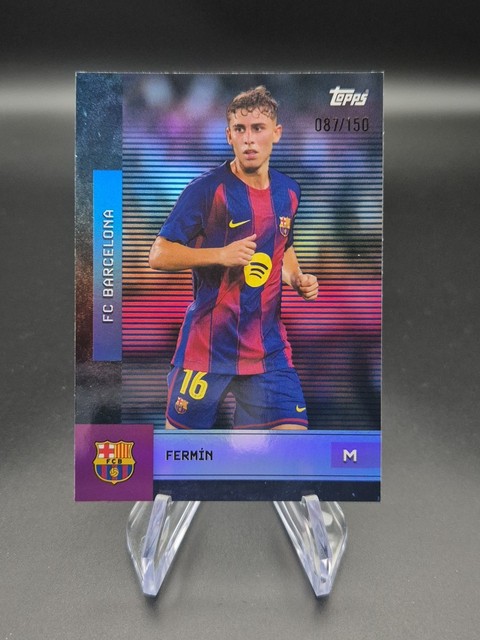 Topps FC Barcelona Team Set 2025-26 - Fermin Lopez - Parallel /150