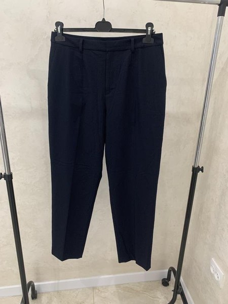 Women Uniqlo Trousers Navy 40 / L / 48
