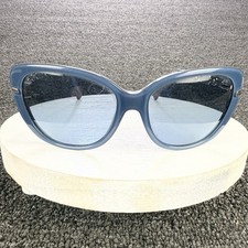 Coach Sunglasses HC 8131 Blue Grey/ Silver WomenS Butterfly 58-16-135 FRAME ONLY