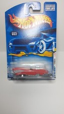 '57 ROADSTER, Hot Wheels #052, 2001 First Edition 34/36, Red, 5SP wheels, NEW