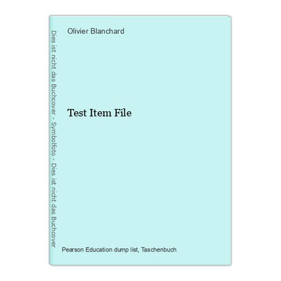 Test Item File Blanchard, Olivier