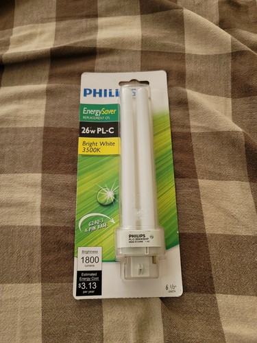 Phillips 26 Watt Bright Fluorescent Non-Integrated 4-Pin 1800 Lumens FREE SHIP