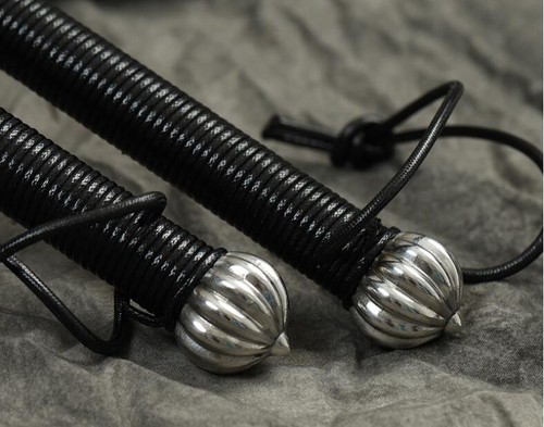 Martillos dobles de práctica tradicional china de wushu kungfu - Imagen 8 de 12