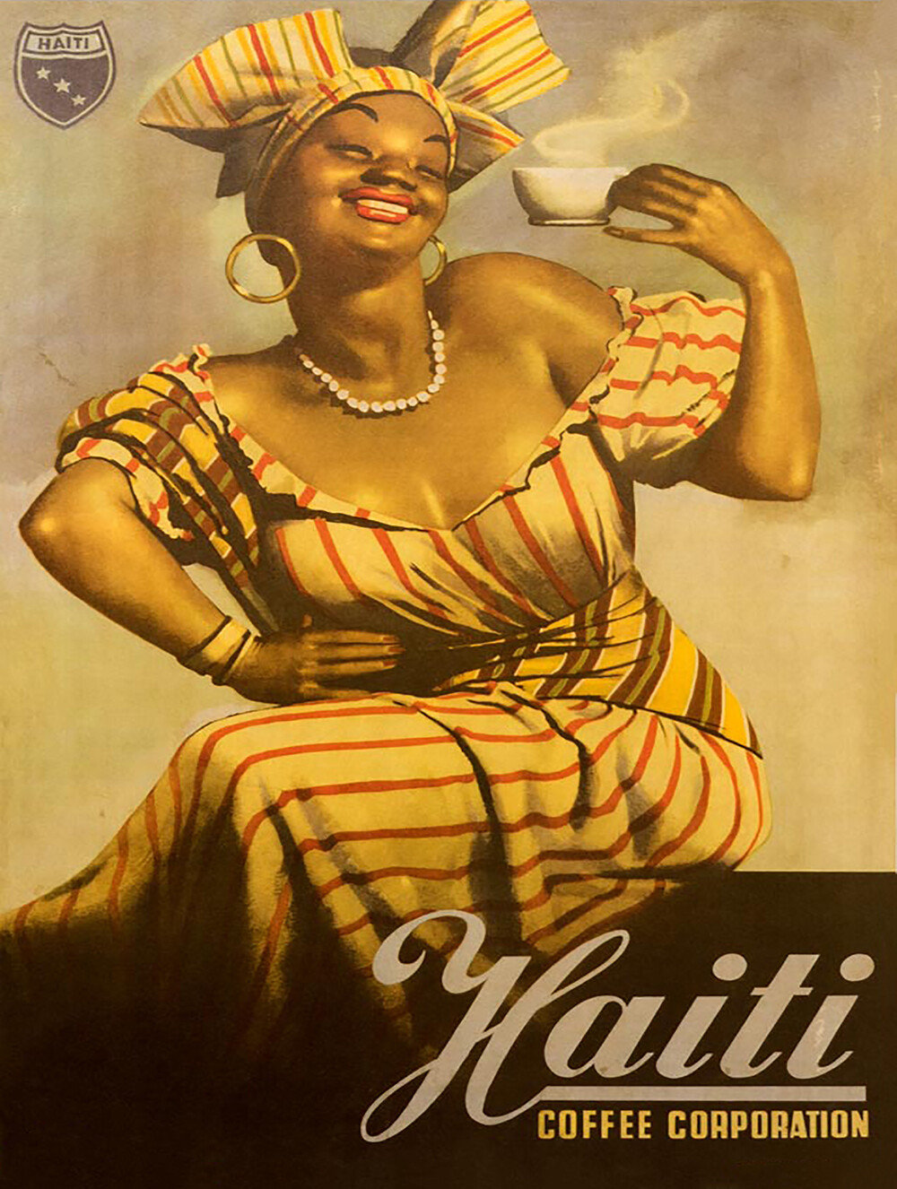 Haitian Woman with Coffee