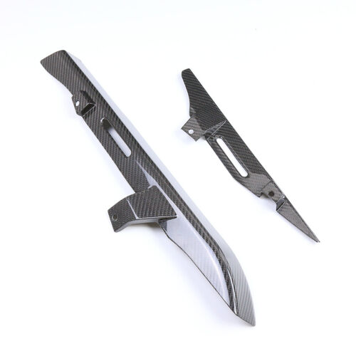 For Harley Sportster S1250 2021-2023 Real Carbon Fiber Chain Guard Cover Fairing - Foto 4 di 13