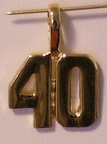 Number Charm Pendant Gold 24k GP NASCAR NFL NHL NCAA Jersey Numbers Team Players - Picture 2 of 21