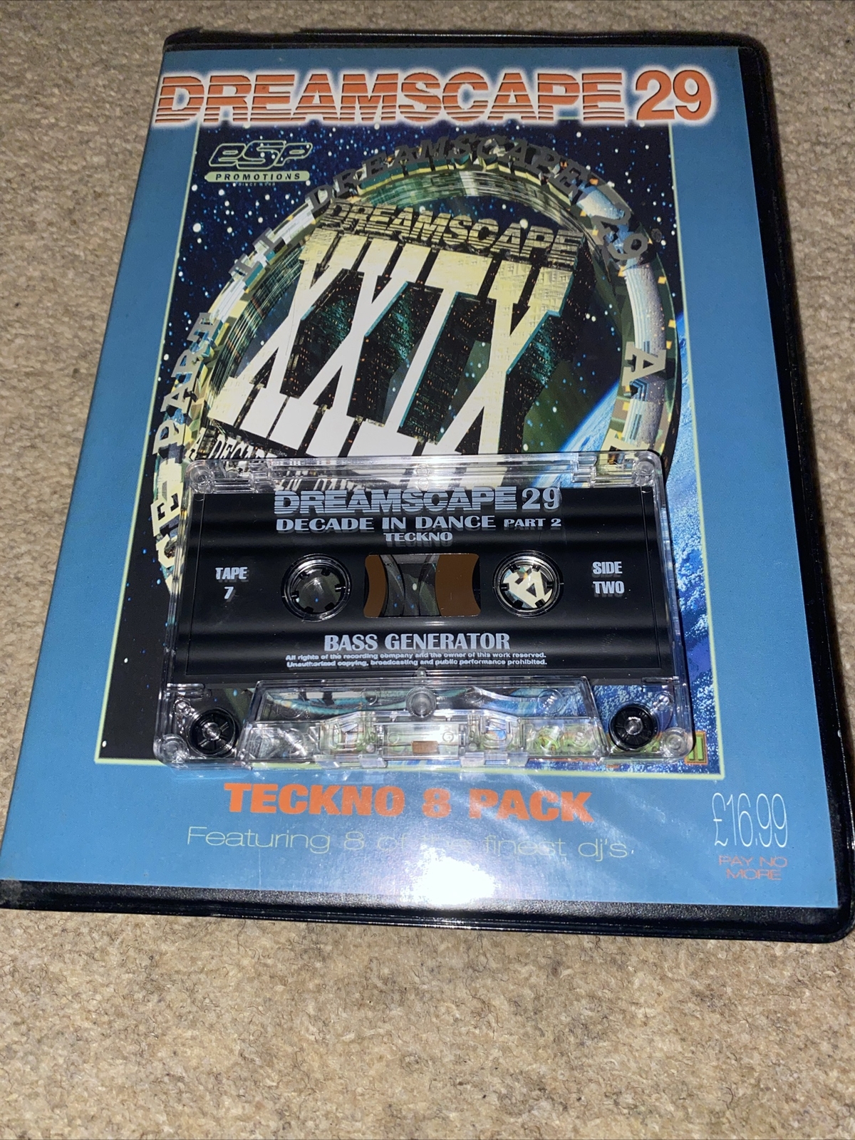 Dreamscape 29 A Decade In Dance Part II Bass Generator Rave Tape ...
