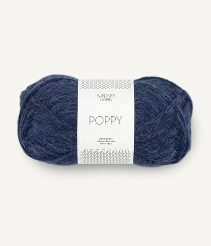 Bulky yarn Sandnes Garn POPPY Alpaca tube yarn 50 g - 1.8oz / 110 m - 120yards - Picture 17 of 20