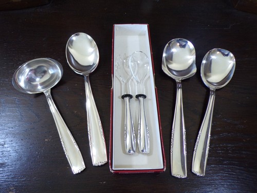 Schönes barockes Silberbesteck für 12 Personen 53 Teile Silber 100er - Picture 6 of 8